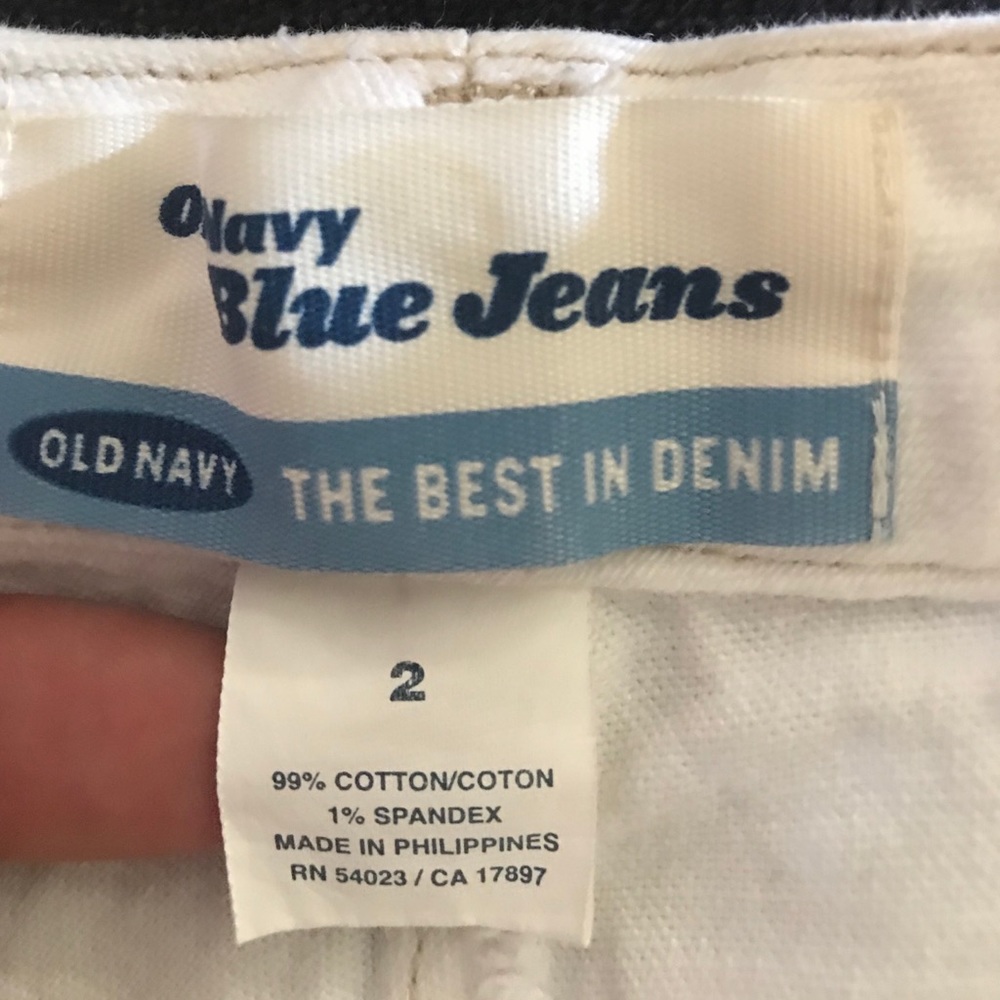 Vintage White Shorts